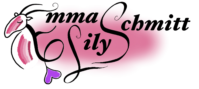 Emma Logo pink background